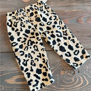 Baby Essentials Leopard Print Kids Bottoms